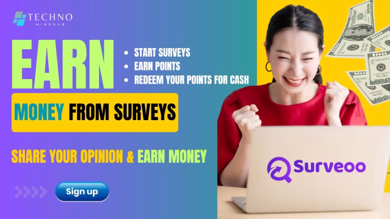 surveoo earn from surveys