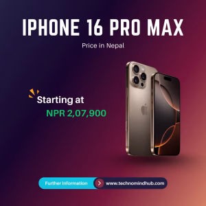 iphone 16 pro max price in nepal