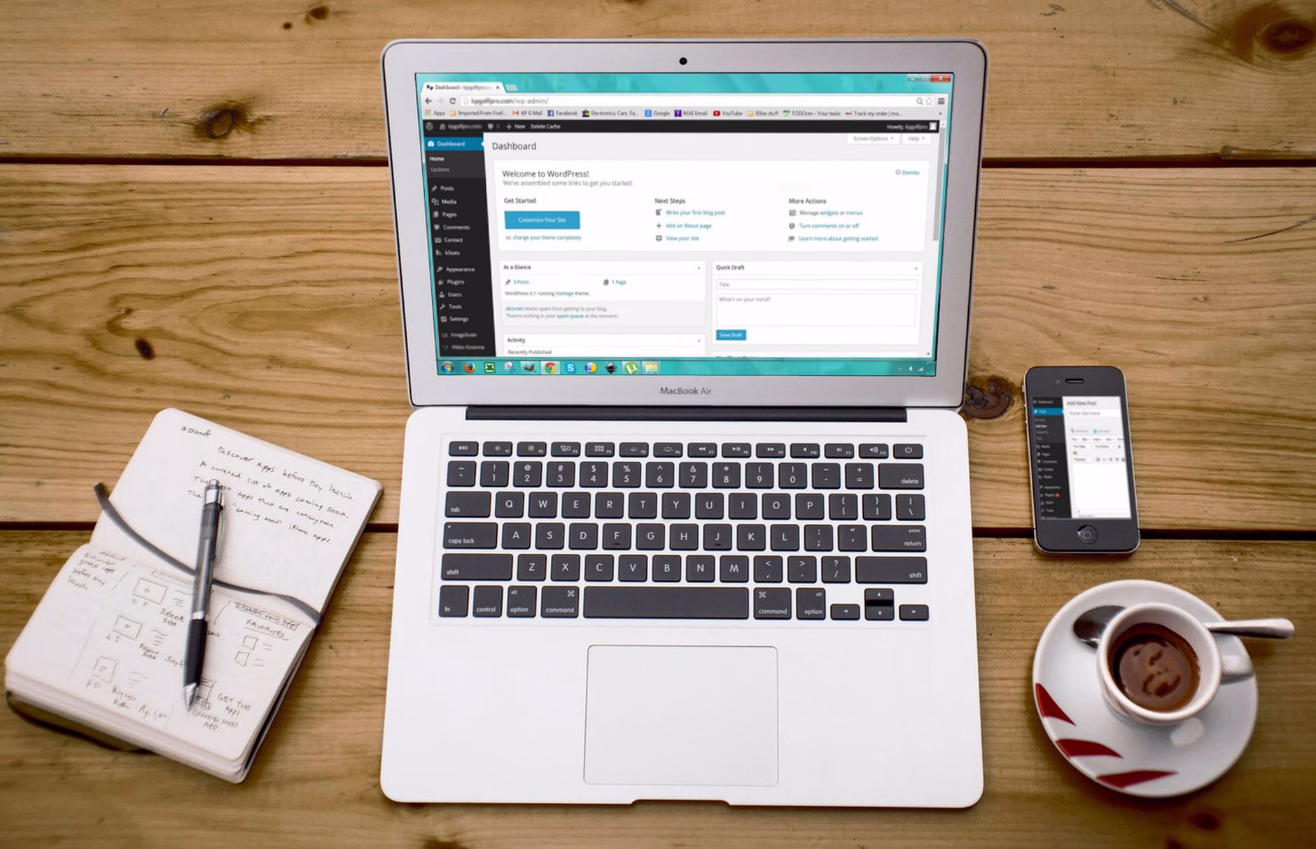 how to automate a wordpress blog site